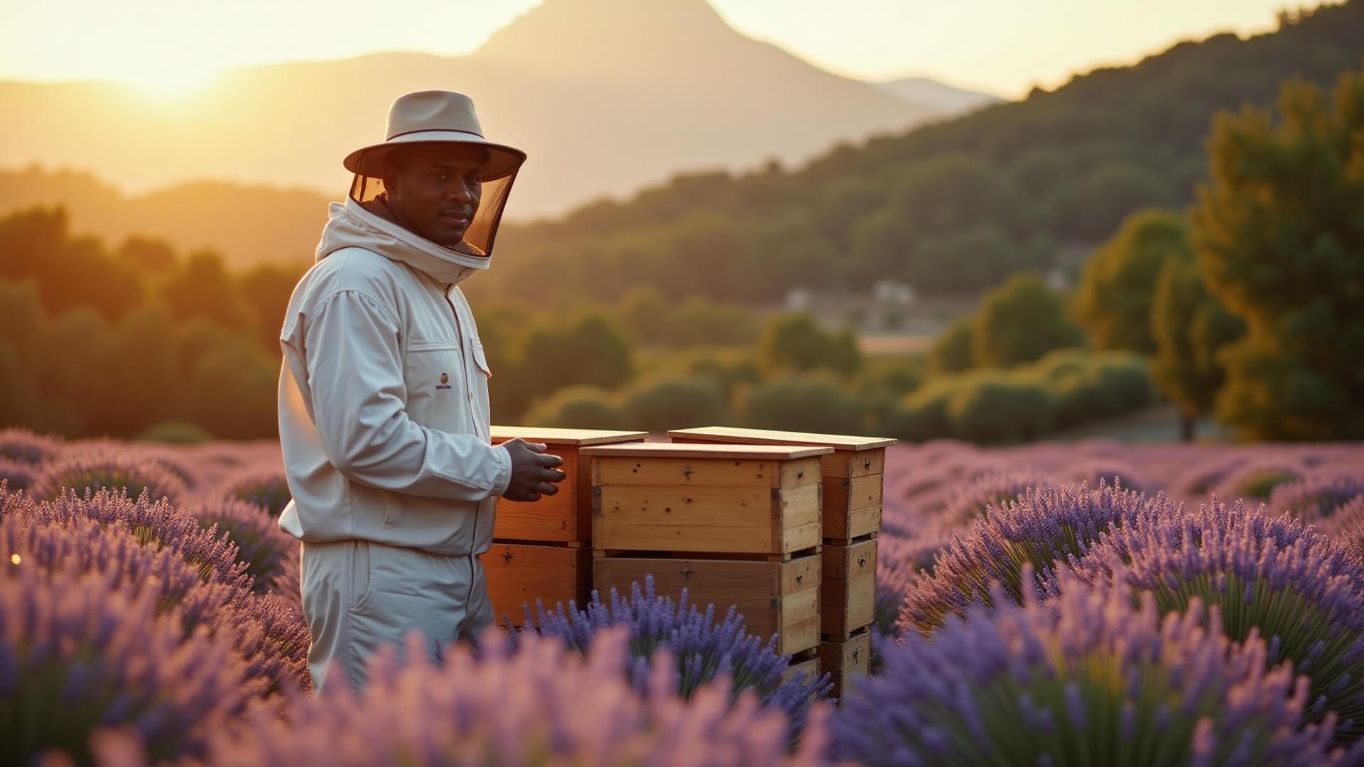 Antoine Riondet, apiculteur de la Miellerie du Montaiguet