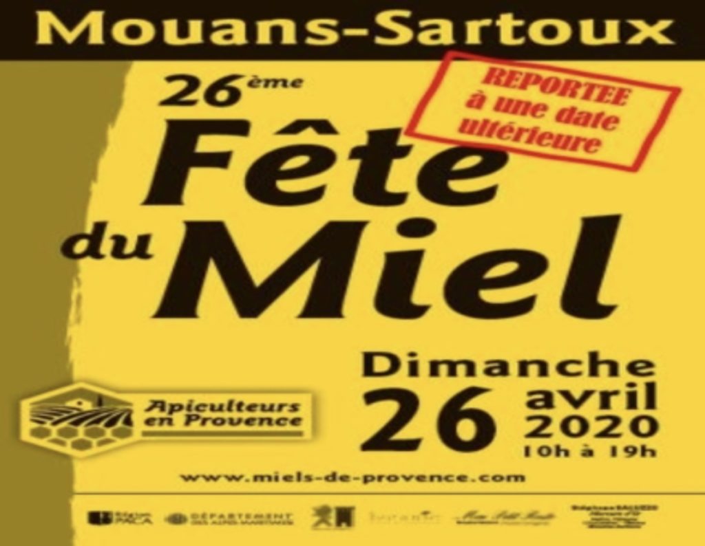 La fête du miel de Mouans-Sartoux reportée à une date ultérieure